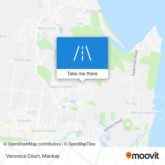 Veronica Court map