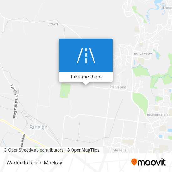 Waddells Road map