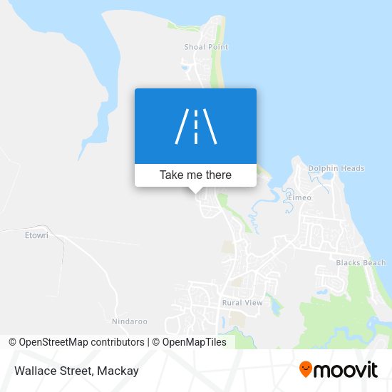 Wallace Street map