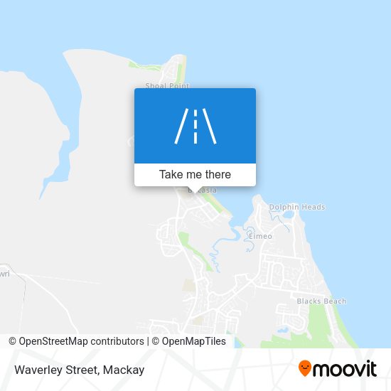 Waverley Street map