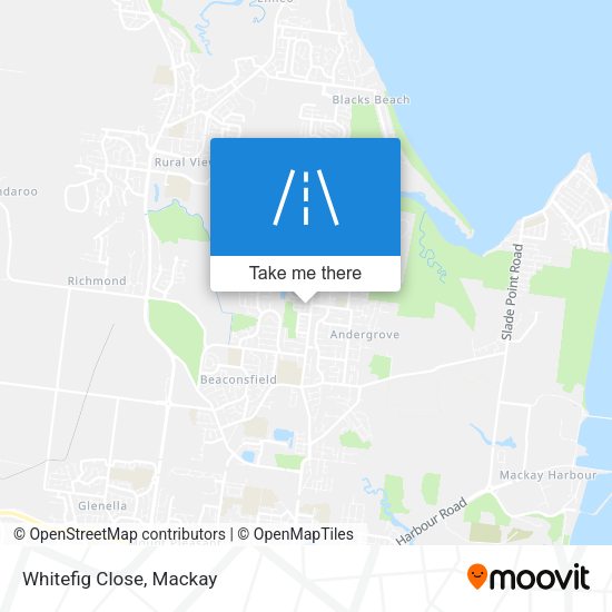Whitefig Close map