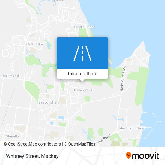 Whitney Street map