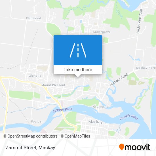 Zammit Street map