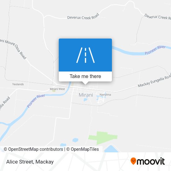 Alice Street map