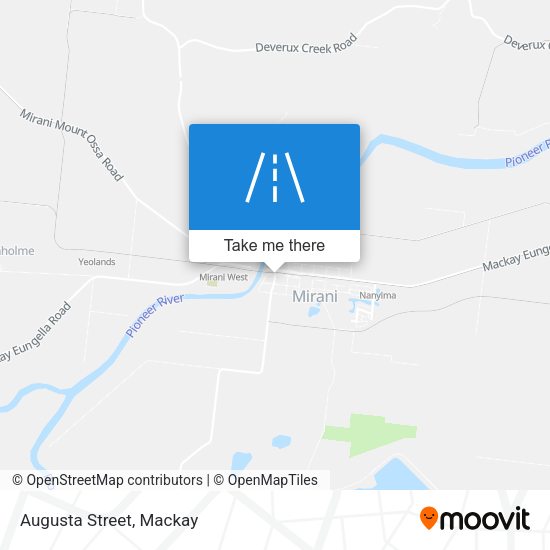 Augusta Street map