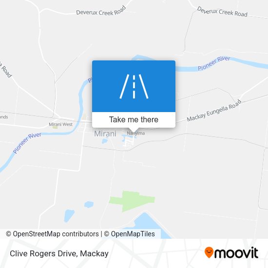 Clive Rogers Drive map