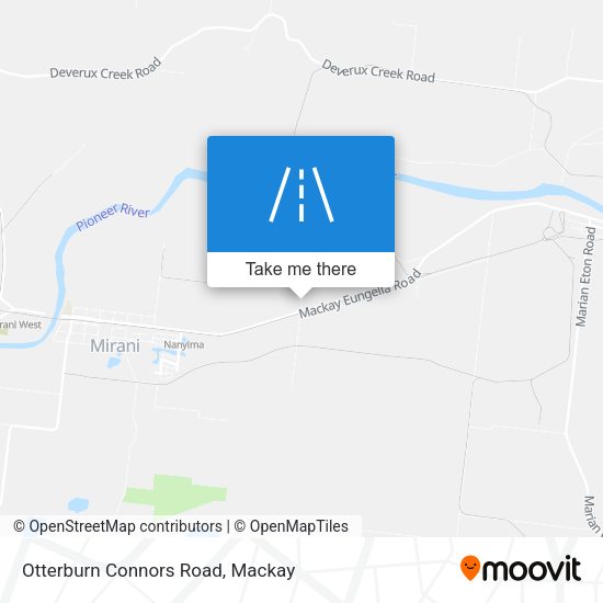 Otterburn Connors Road map