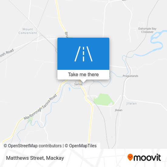 Matthews Street map