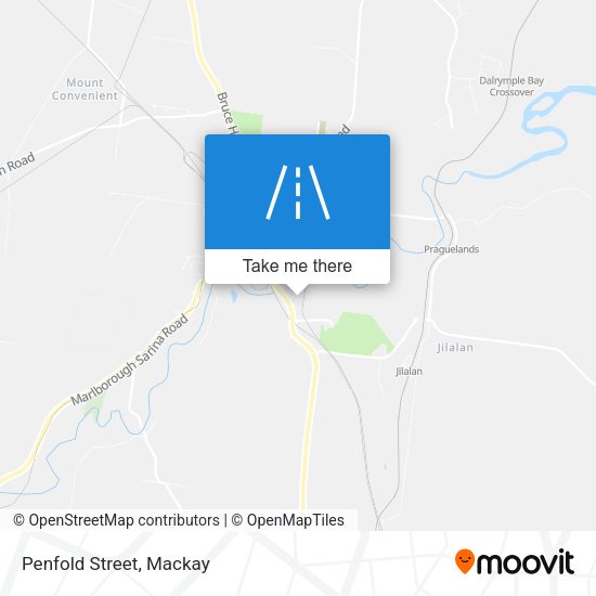 Penfold Street map