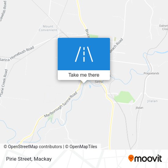 Pirie Street map