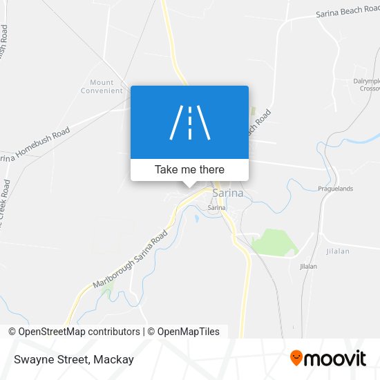 Swayne Street map
