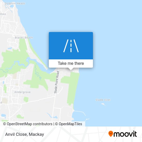 Anvil Close map