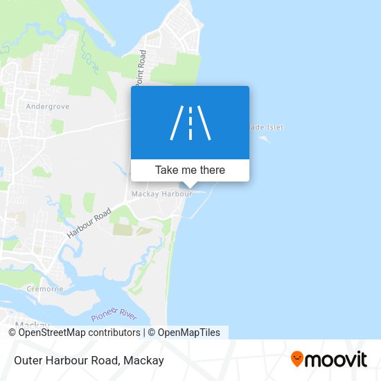 Outer Harbour Road map