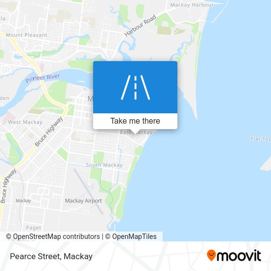 Pearce Street map