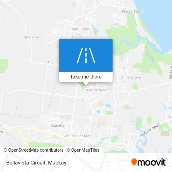 Bellavista Circuit map