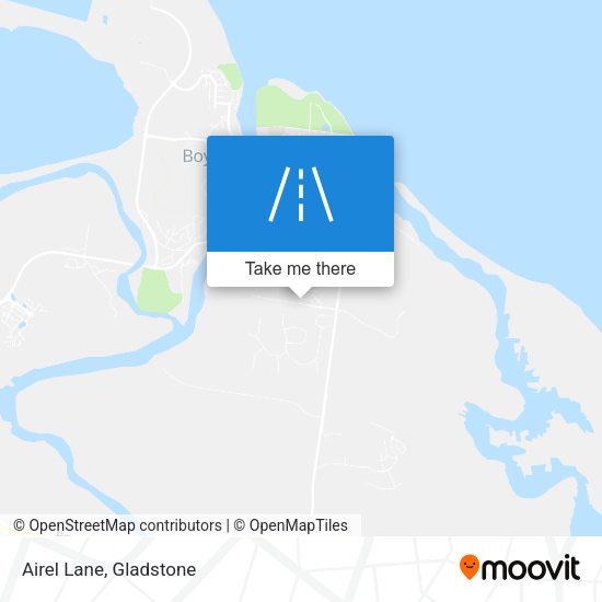 Airel Lane map