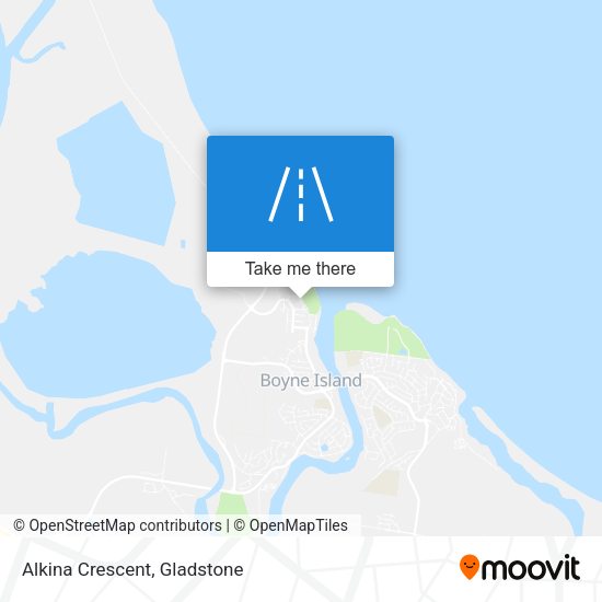 Alkina Crescent map