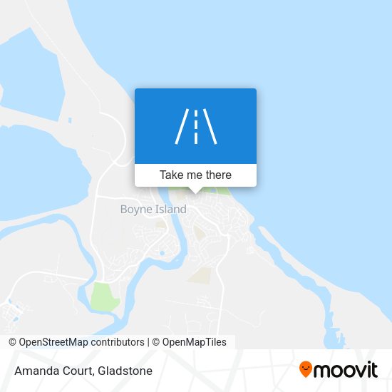 Amanda Court map
