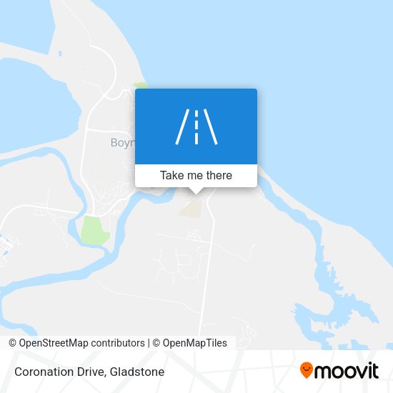 Coronation Drive map