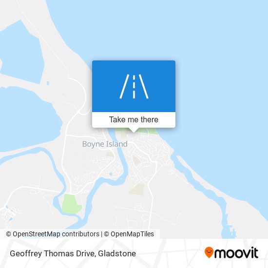 Geoffrey Thomas Drive map