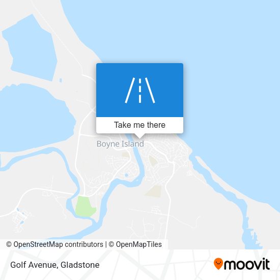 Golf Avenue map