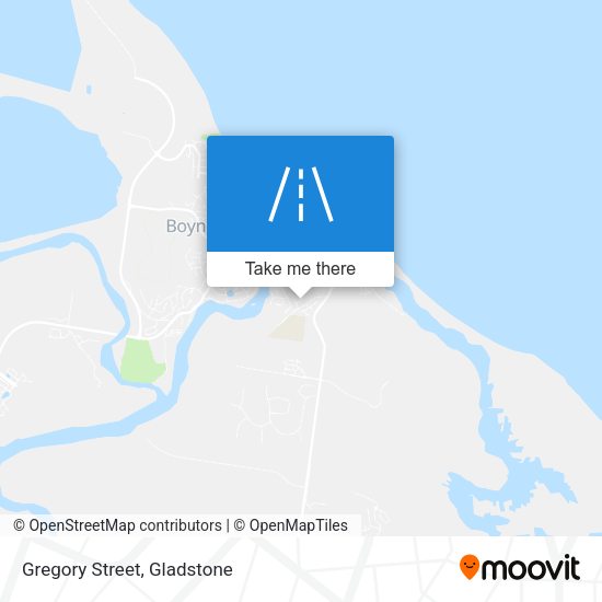 Gregory Street map