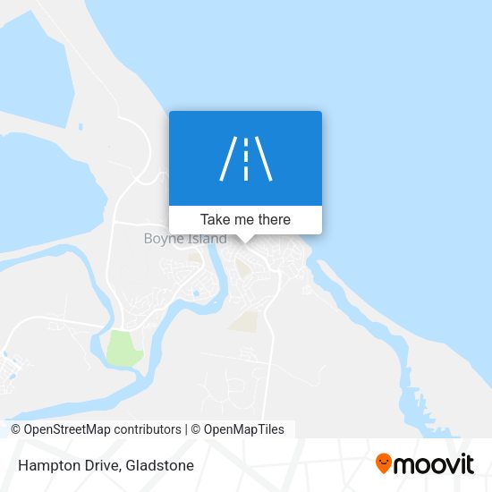 Hampton Drive map