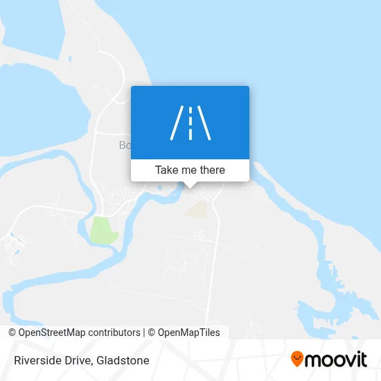 Riverside Drive map