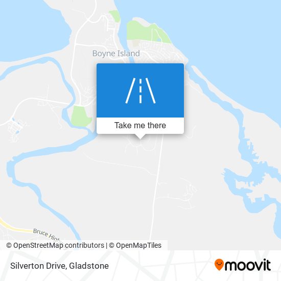 Silverton Drive map
