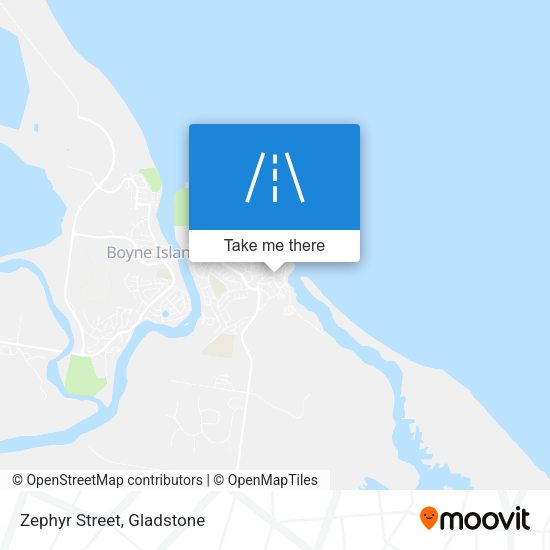 Zephyr Street map
