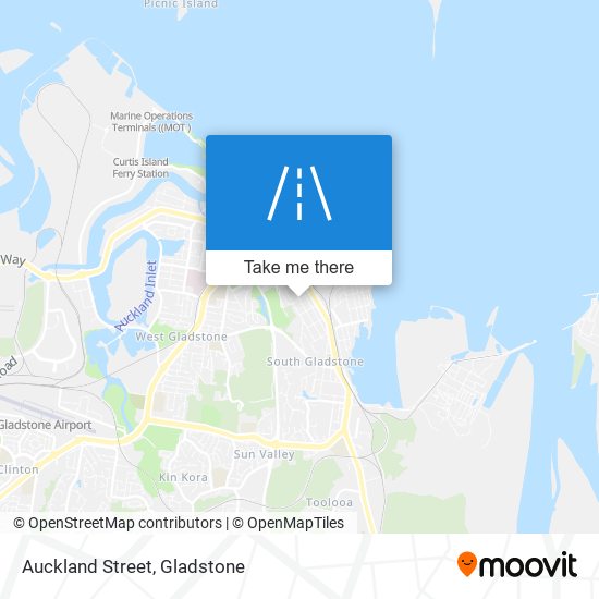 Auckland Street map