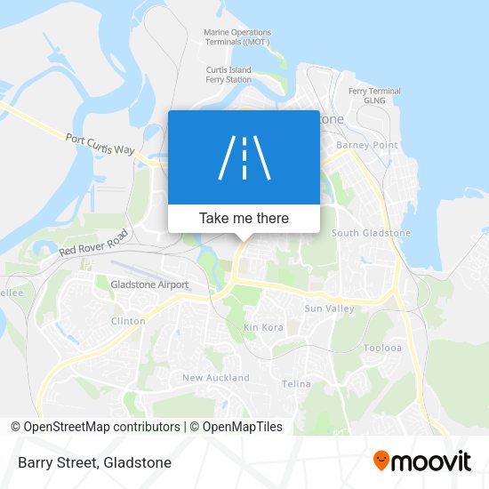 Barry Street map