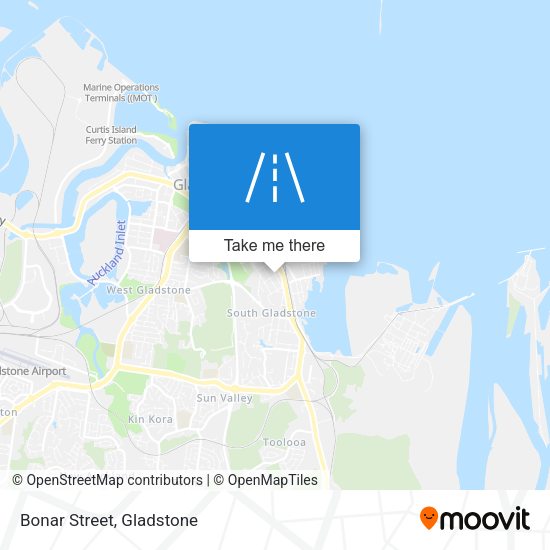 Bonar Street map