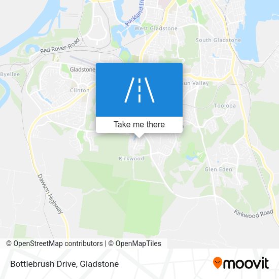 Bottlebrush Drive map