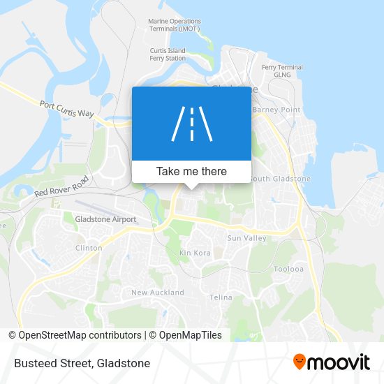 Busteed Street map