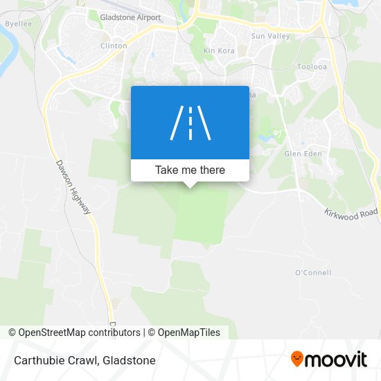 Carthubie Crawl map