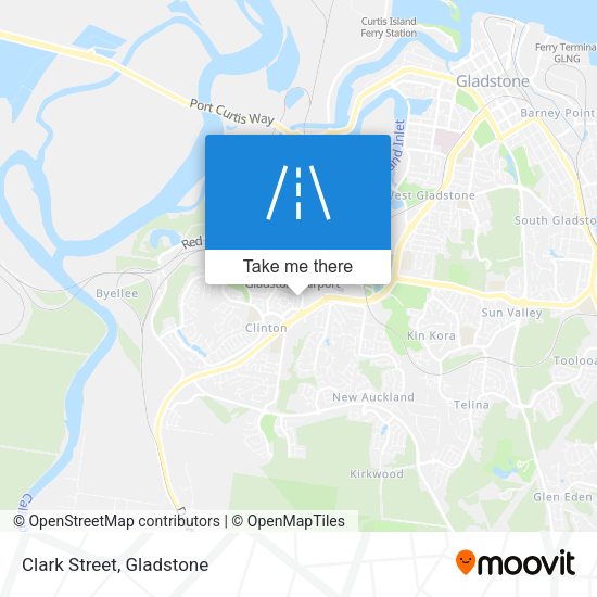 Clark Street map