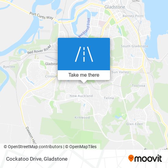 Cockatoo Drive map