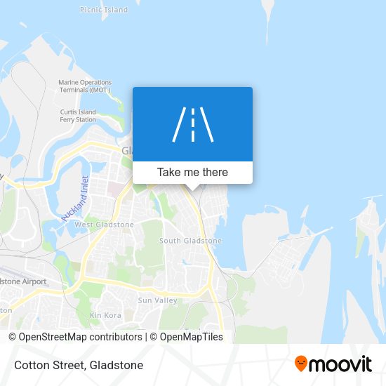 Cotton Street map