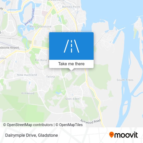 Dalrymple Drive map
