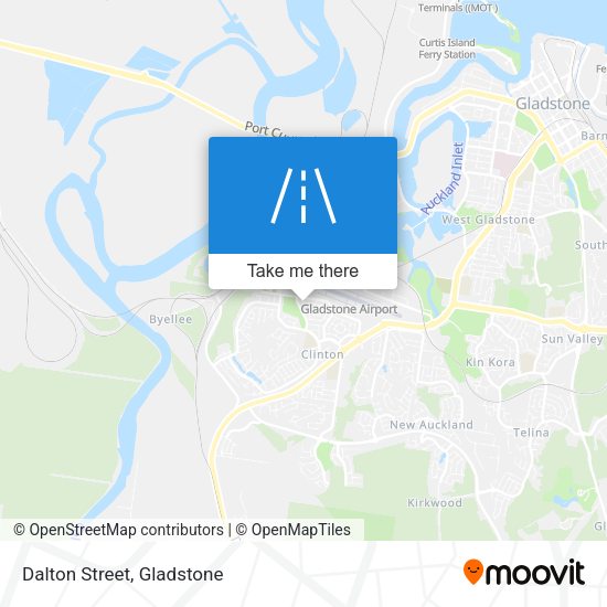 Dalton Street map