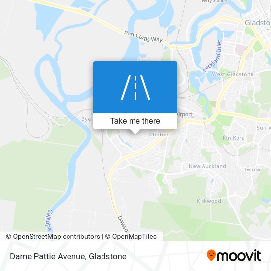 Dame Pattie Avenue map