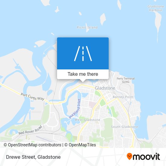 Drewe Street map