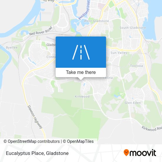 Eucalyptus Place map