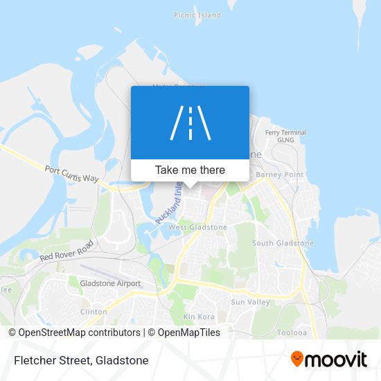 Fletcher Street map
