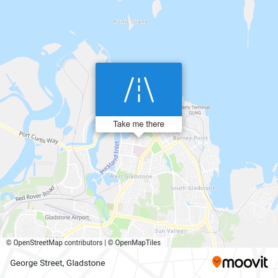 George Street map