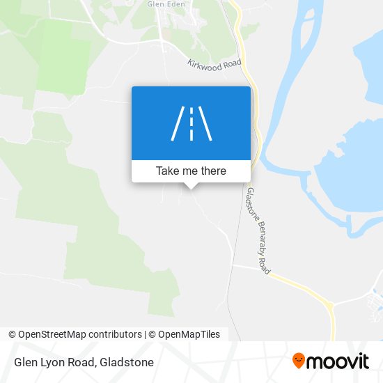 Glen Lyon Road map