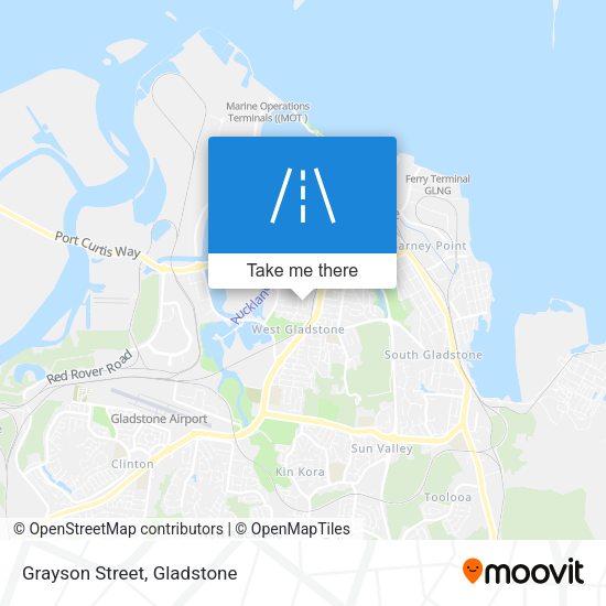Grayson Street map