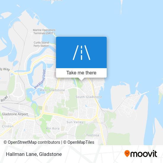 Hallman Lane map