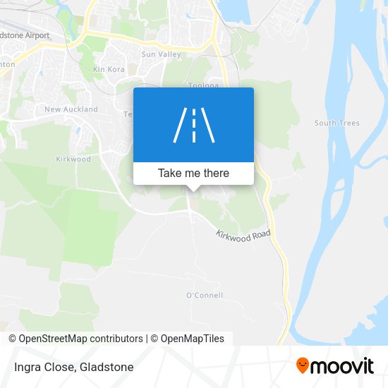 Ingra Close map